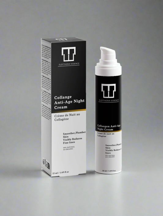 Crème Nuit Anti-Âge au Collagène — 50 ml